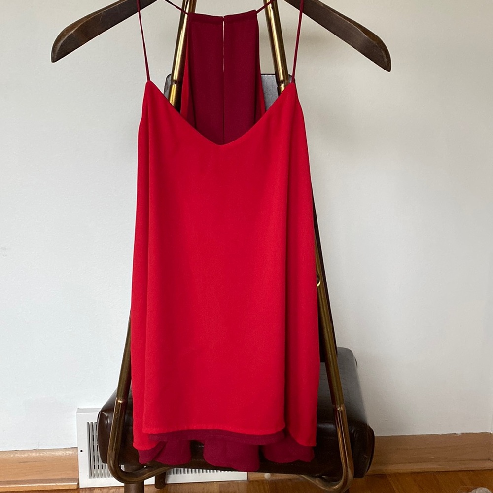 30% OFF ANY 3 ITEMS - 
Red dressy tank express